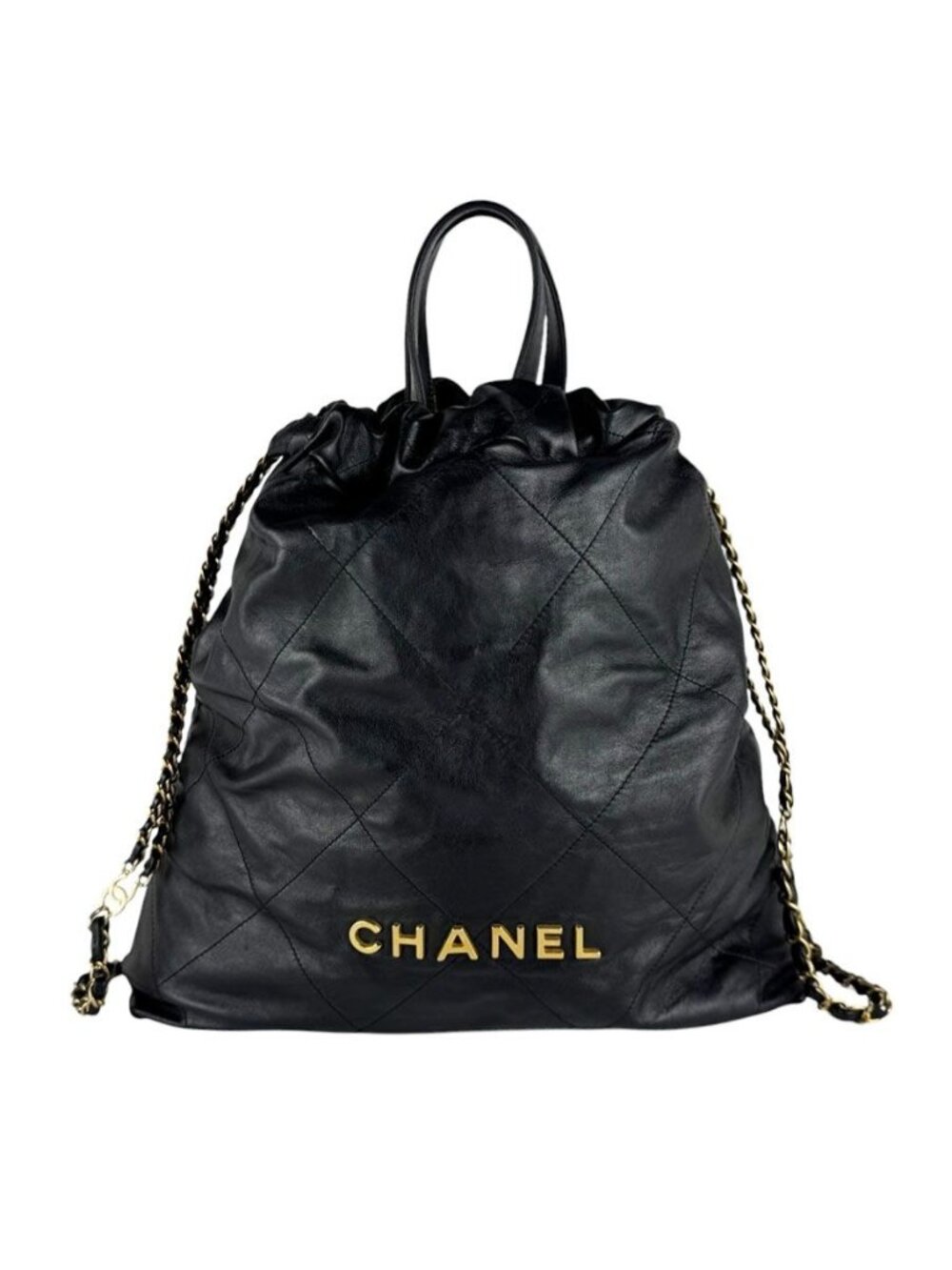 Chanel Backpack 22 Black